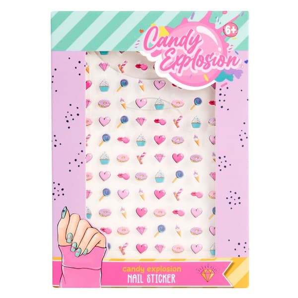 Create It! Nail Stickers Candy Explosion