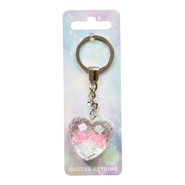 Avaimenperä Glitter Heart Matilda