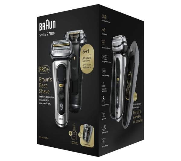 Braun Series 9 Pro+ 9577cc rakapparat silver