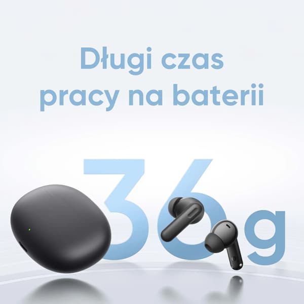 realme TechLife Buds trådløse in-ear hovedtelefoner Bluetooth 5.4 Sort