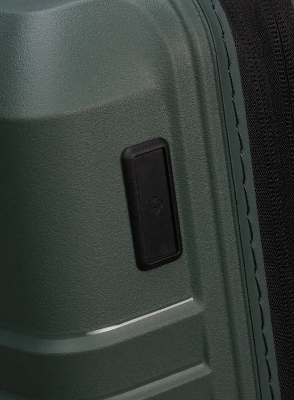 Stor expanderbar resväska Samsonite Intuo EXP - olivgrön