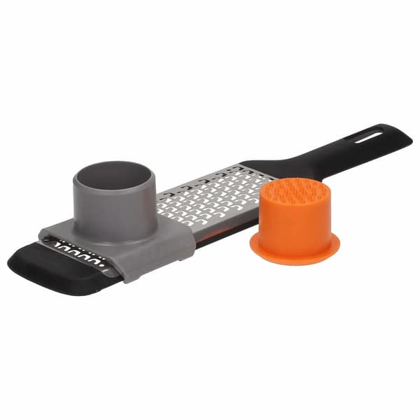 Fiskars groft rivejern til ost og chokolade, sort