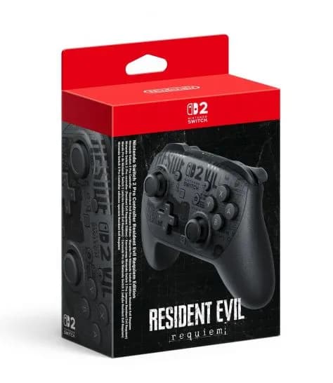 Nintendo Switch 2 Pro Controller Resident Evil för Nintendo Switch 2 Trådlös Svart