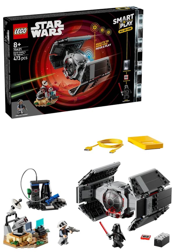 LEGO 75421 Star Wars SMART Play Darth Vaders TIE Fighter