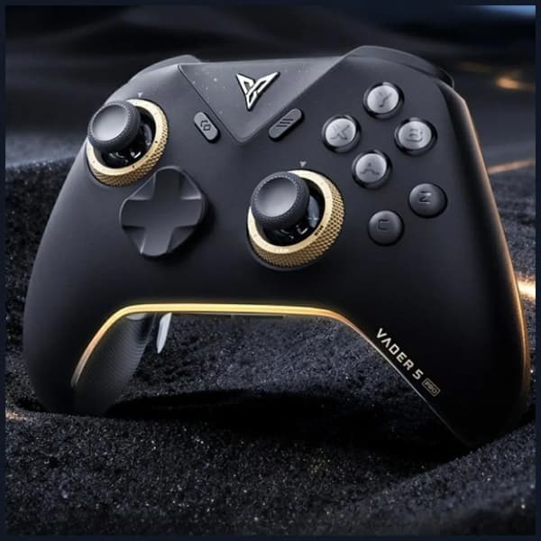 Flydigi VADER 5 PRO Controller til PC, Nintendo Switch, Android, iOS Trådløs/Kablet Sort