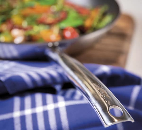 SPRING Vulcano Classic 24 cm - non-stick stålpande