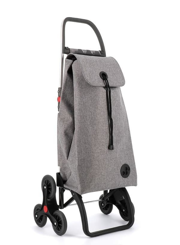 Rolser I-Max TWEED indkøbstaske til trapper - grå