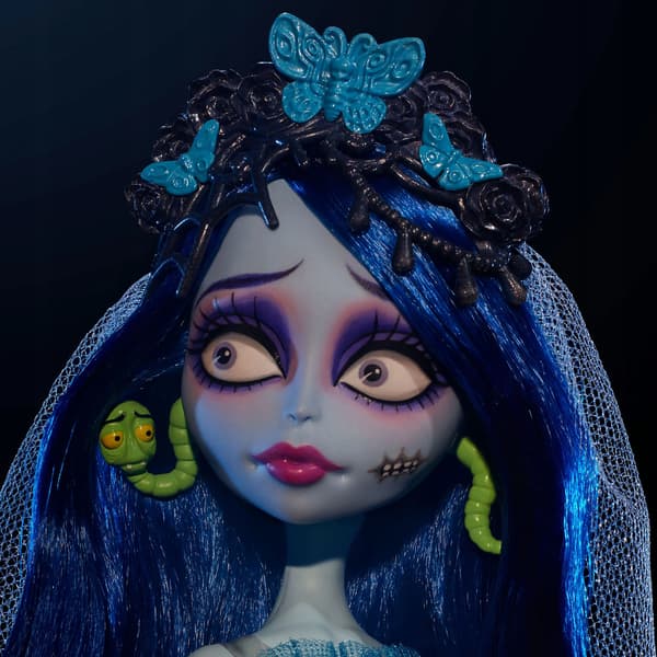 MONSTER HIGH Skullector-DOCKA Emily, Tim Burtons Corpse Bride