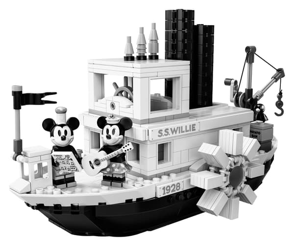 LEGO 21317 Ideas - Ångbåten Willie
