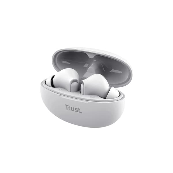 Trådlösa hörlurar Trust Yavi ENC In-ear Bluetooth Vit