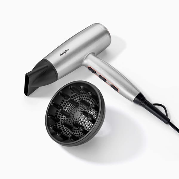 Hårtork BaByliss D580DE Diffusor Kalluft 2100W 2 hastigheter 3 temperaturer