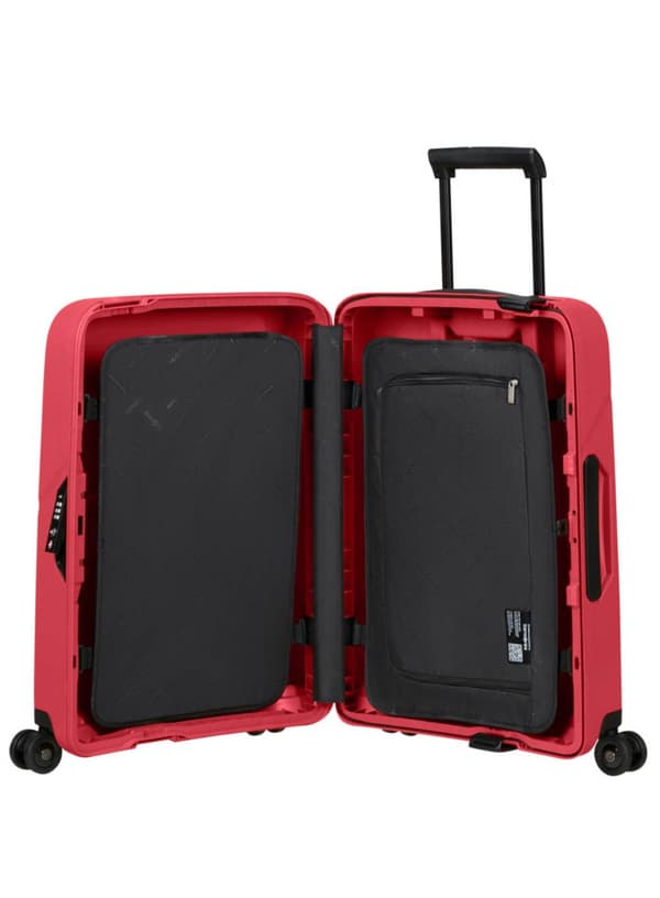 Liten resväska Samsonite Magnum Eco - geranium red