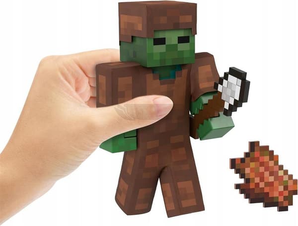MINECRAFT DIAMOND LEVEL Diamantniveau, ZOMBIE HTM05 spilfigur