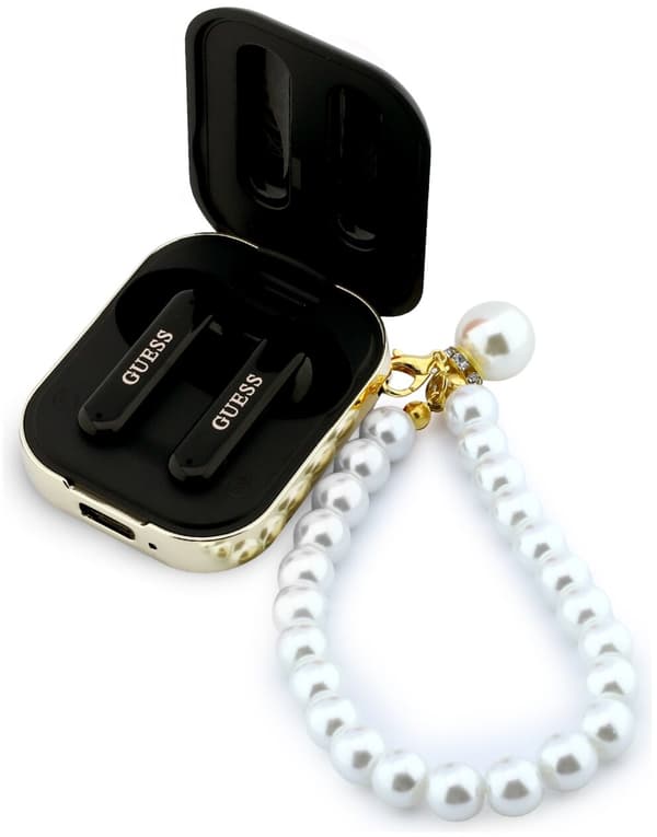 GUESS Pearl Strap In-ear hovedtelefoner Sort