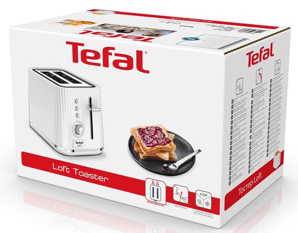 Tefal Loft TT7611 brødrister (hvid)