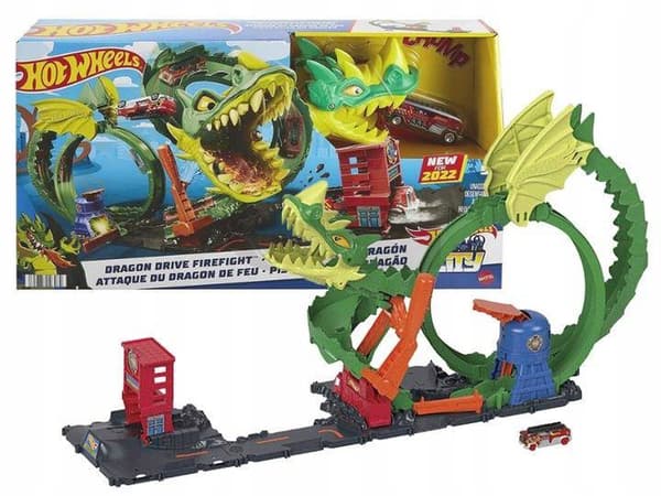 Hot Wheels Dragesløjfe sæt HDP03