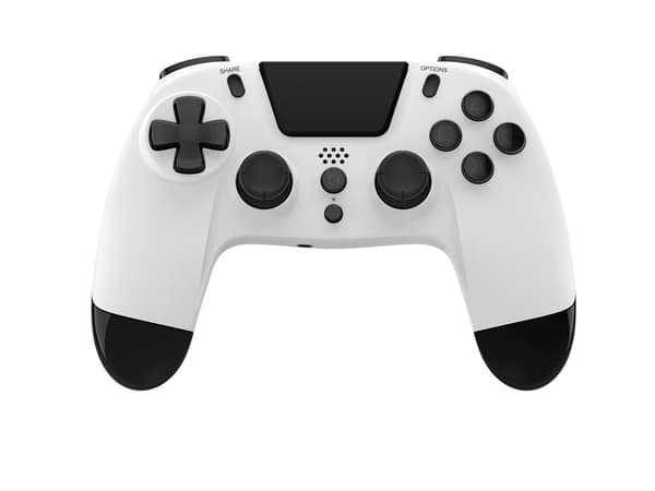 Gioteck VX4 trådlös handkontroll för PS4, PC - trådlös - vit