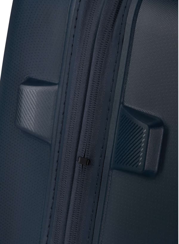 Medium resväska American Tourister DashPop EXP - midnight blue