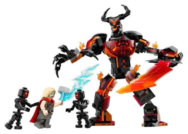 LEGO Marvel 76289 Thor vs. Surtur -rakennusfiguuri