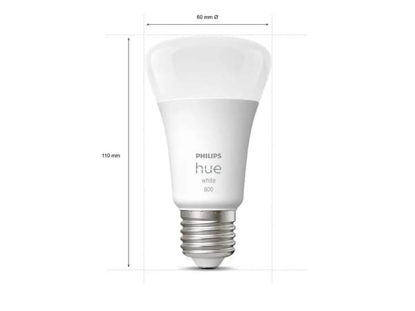 Philips Hue White E27 LED-lampa 4-pack
