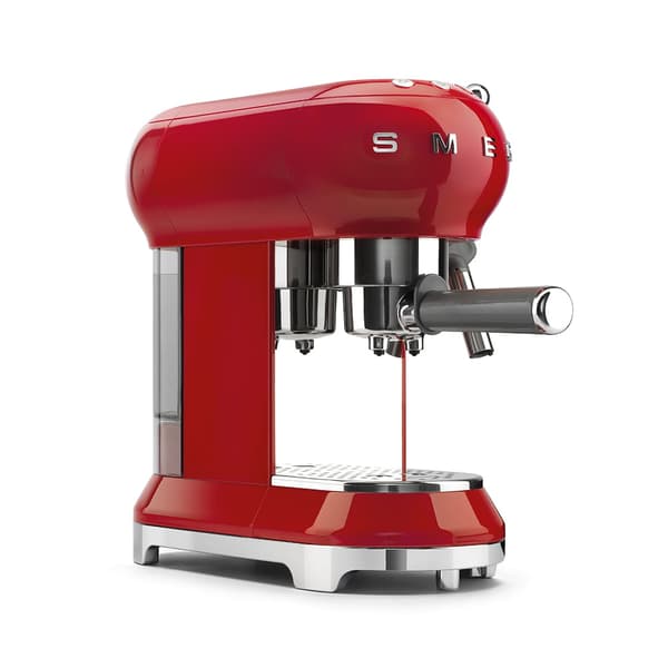 SMEG ECF01RDEU Kaffemaskine Rød