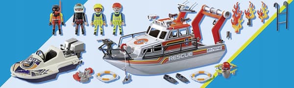 Playmobil Nødredningsbåd (70140)