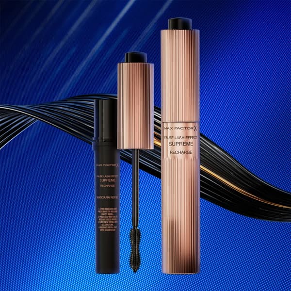 Max Factor False Lash Effect Supreme Recharge Mascara med effekt av lösögonfransar, nyans Black 8 ml