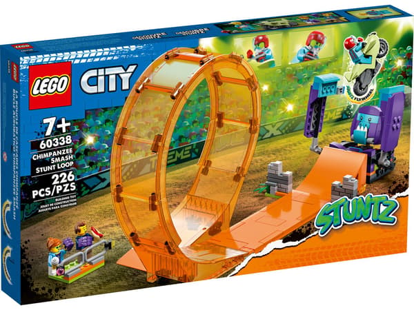 LEGO 60338 City - Stuntloop og chimpansenedrivning