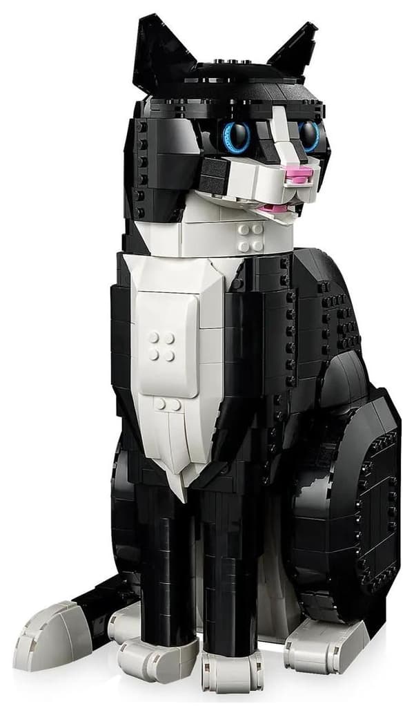 LEGO Ideas 21349 Sort og hvid kat
