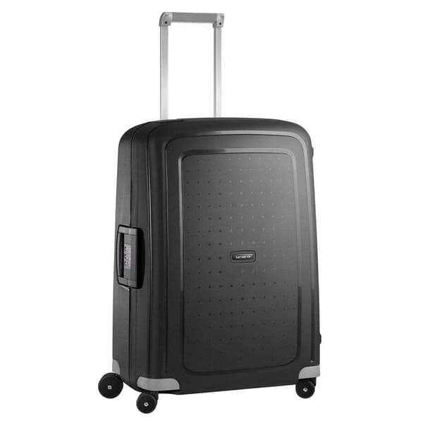 Samsonite S'Cure mellemstor kuffert - sort