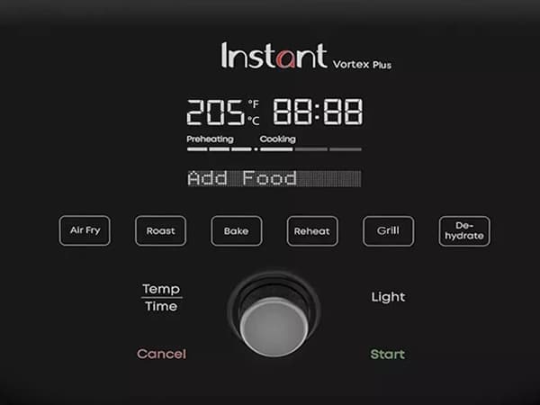 Instant Pot Vortex Plus ClearCook Airfryer 1700W 5,7l