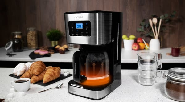 CECOTEC Coffee 66 Smart Sølv-sort kaffemaskine