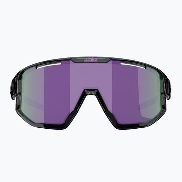 Bliz Fusion Small krystal sort/grå lilla multi solbriller