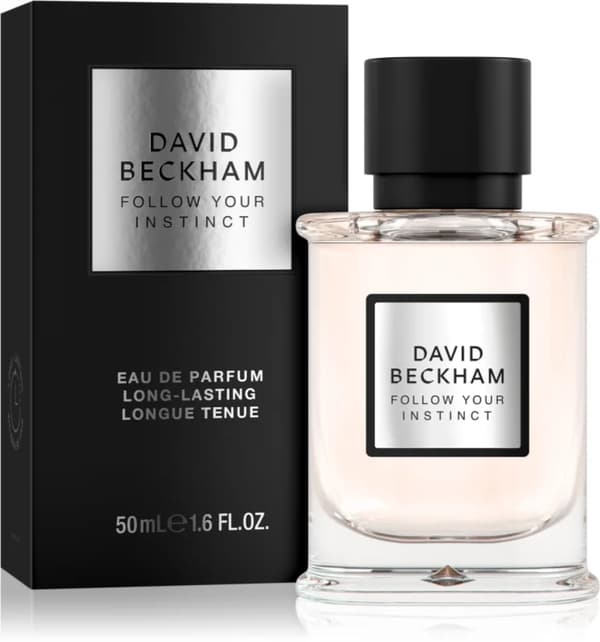 David Beckham Follow Your Instinct Eau de Parfum til mænd 50 ml