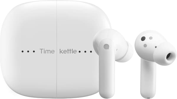 TIMEKETTLE M3 In-ear hovedtelefoner Hvid