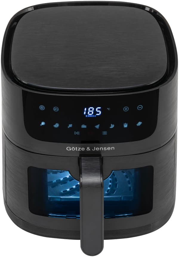 Airfryer GÖTZE & JENSEN AF610K 6L 8 automatiske programmer
