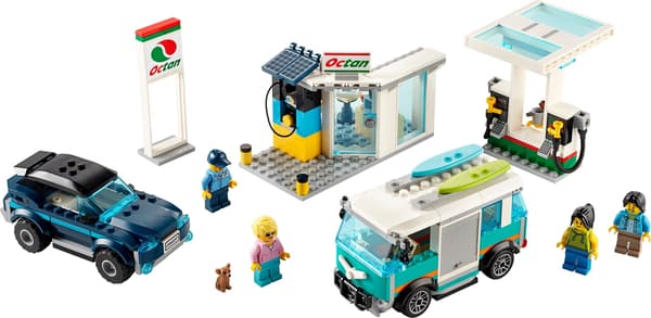 LEGO City Bensinstation (60257)