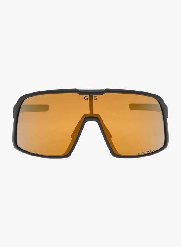 GOG Kari - matt black/reflex gold aurinkolasit