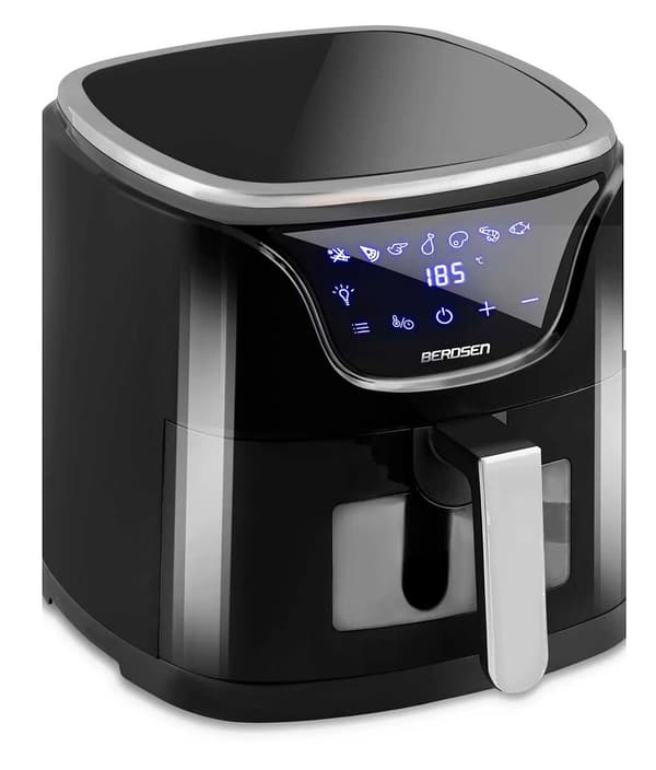 BERDSEN BD-652 5L Airfryer Sort-sølv