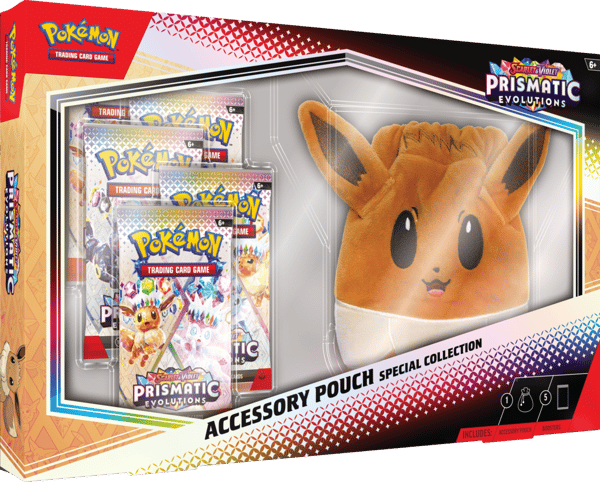 Pokemon TCG: Prismatic Evolutions - Accessory Pouch Special Collection