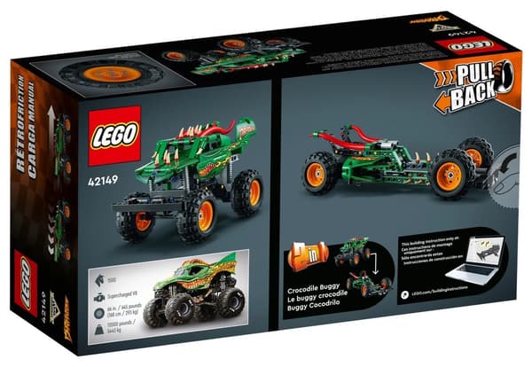 LEGO Technic 42149 Monster Jam Dragon