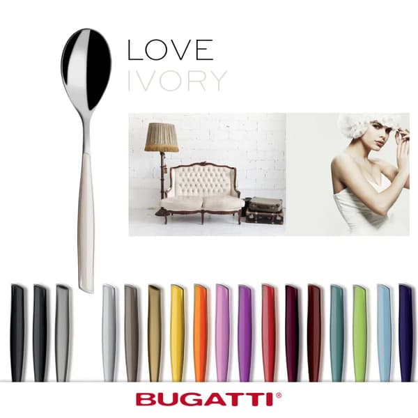 BUGATTI Bestik Glamour lyseblå