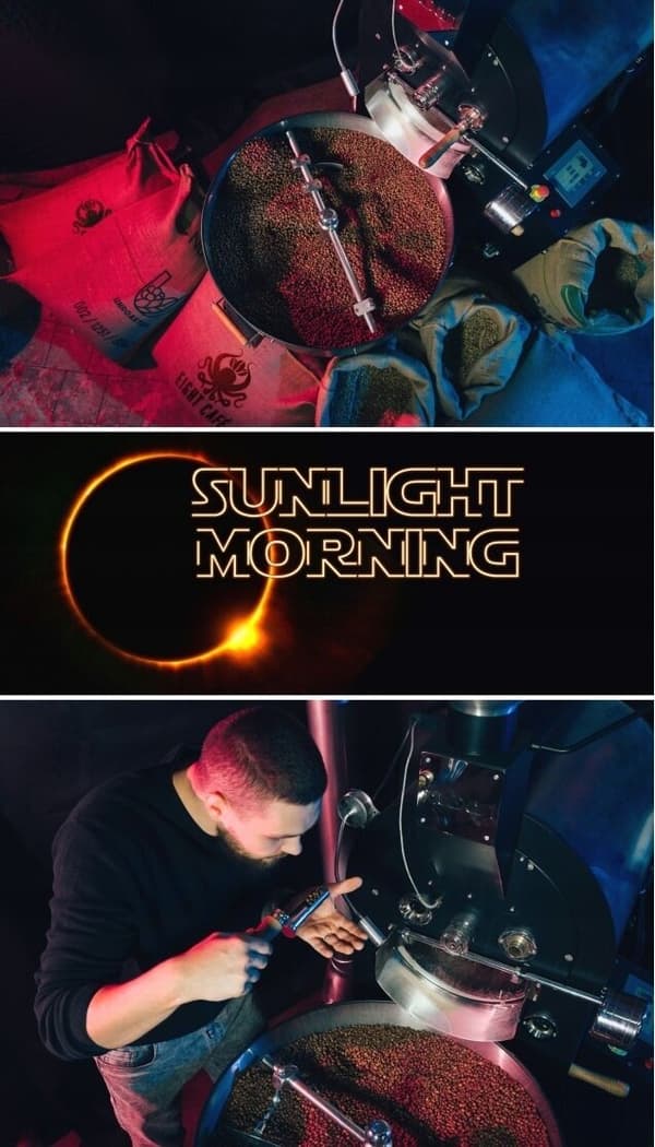 EIGHT CAFE Blend Sunlight Morning kaffebønner 0.5 kg