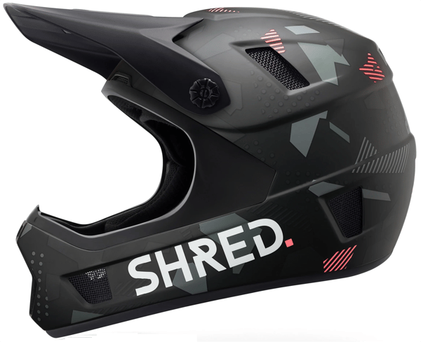 Cykelhjälm Full Face SHRED Brain Bpx Noshock