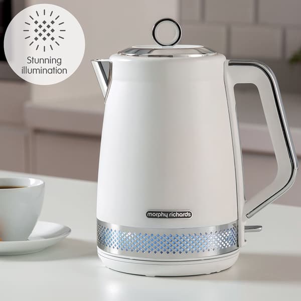 MORPHY RICHARDS Illumination Kedel Hvid