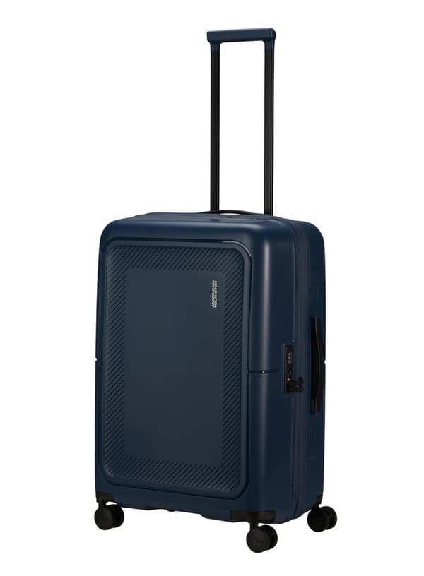 Medium resväska American Tourister DashPop EXP - midnight blue