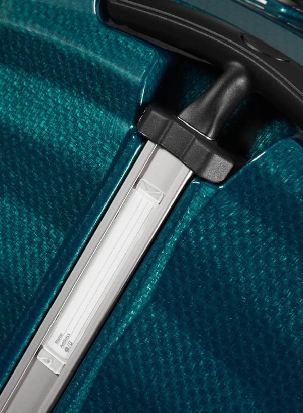 Samsonite Lite-Shock spinner mellemstor kuffert - petrolblå