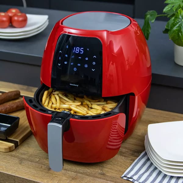 Airfryer KLAUSBERG KB-7571 Rød 7.7l 7 automatiske programmer