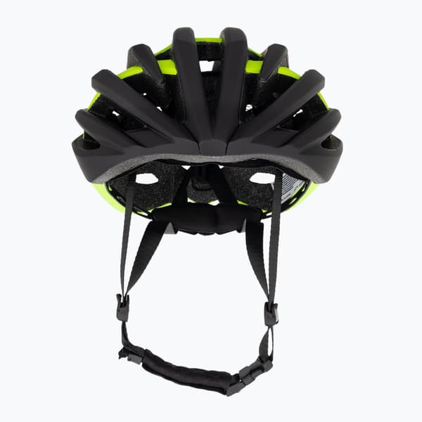 Rogelli Tecta cykelhjelm sort/fluor Størrelse: 54-58 cm (S-M)