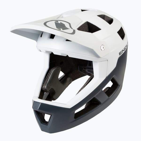 Endura Singletrack Full Face MIPS cykelhjelm hvid